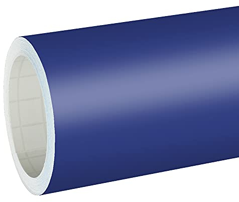 6,03€/m² Rapid Teck® Matt Folie - 049 Koenigs Blau - Klebefolie - 5m x 63cm - Folie Matt Plotterfolie - Klebefolie selbstklebend - auch als Moebelfolie -Dekofolie