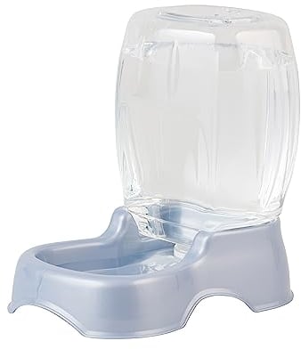 Petmate – Distributeur d'eau, 1 l, couleur : perle blanche