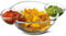 Dine@drinkstuff Chip and Dip Bowl with 2 Clip-On Side Dip Dishes