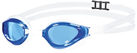 ARENA Unisex Python Racing Swim Goggles for Men and Women Anti-Fog No Leak Max Comfort Dual Strap, Mirror/Non-Mirror Lens
