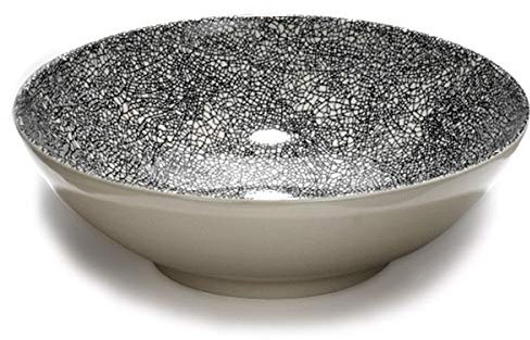 Lambert - Kaori - Schale, Obstschale, Salatschale, Schüssel - Steingut - Ø:30 cm - mit edler Krakelee Glasur