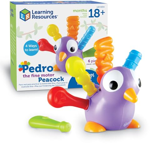 Learning Resources Paon Pedro pour la motricité Fine