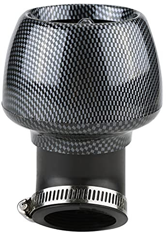 Filtro aria, filtro aria universale in fibra di carbonio per moto scooter ATV Dirt Bike(42MM)