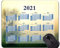 2021 Mouse Pad Kalender, Mood Sun Field Rubber Mouse Pad