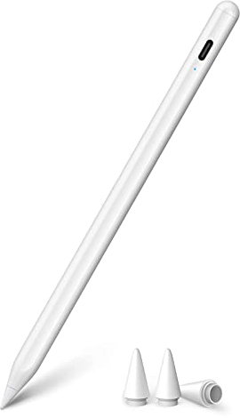 JAMJAKE Stylus Pen, Hochpräziser Palm Rejection Kompatibel mit iPad Pro(11/12.9), iPad 6th/7th/8th/9th/10th Gen, iPad Air 3rd /4th/5th Gen, iPad Mini 5th/6th Gen