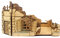 War World Gaming Zerstörtes Normandie-Haus für Historische Tabletop Spiele - 28mm MDF Krieg Gebäude