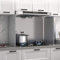 Protector pared Antisalpicaduras Cocina Hoja de aislamiento térmico de acero inoxidable, herramienta de cocina a prueba de salpicaduras de aceite, placa de aluminio para estufa, estufa protectora con