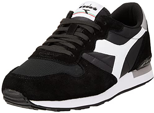 Diadora Unisex Camaro Gymnastikschuh, Schwarz/Schwarz, 45 EU