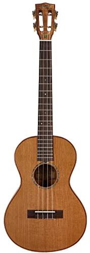 Natural Baritone Ukulele + cover