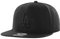 47 Los Angeles Dodgers - Cappello Regolabile da Uomo e Donna, Senza tiro, Colore: Nero/Nero, Nero, Taglia Unica