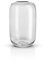 EVA SOLO | Acorn Vase H 22 | Dekorative Glasvase in Einer schlichten und organischen Formsprache | Clear