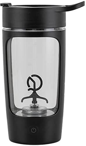 DieffematicJBJ Frullatore 650Ml Electric Protein Shaker Bottle Protein Powder Mixing Bottle Sports Fitness Gym Outdoor Travel Bottle USB Rechargeable