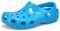 Crocs Unisex Classic Clog, Neon Hl Ocean 4os, 8 UK Men/ 9 UK Women