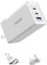 Zinooy USB C Ladegerät, 65W GaN Schnellladeblock mit US EU UK Stecker für Reisen, PD 3.0 Wandladegerät für MacBook Pro/Air, für Apple 15 Pro Max/Pro, Apple Pro, Galaxy S23, Steam Deck