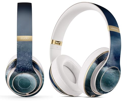 DesignSkinz - Compatible with Beats Studio Pro - Skin Decal Protective Scratch Resistant Vinyl Wrap - Crashing Waves