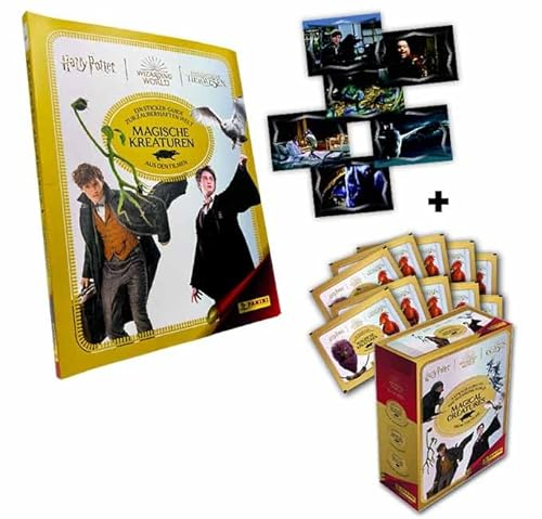 Harry Potter Sticker-Guide - Magische Kreaturen (Magizoologen-Bundle mit LE)