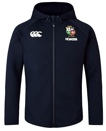 Canterbury Herren Hoody | Soft Fabric | Official British & Irish Lions Licensed Product Kapuzenpullover, Dark Sapphire, M