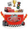 Lahe Tortendeko Geburtstag, Racing Flagge Kuchen Deko, Happy Birthday Tortendeko, Auto Cake Topper Geburtstag für Junge Party Dekoration zum Cars Torten Deko (10 Stück)