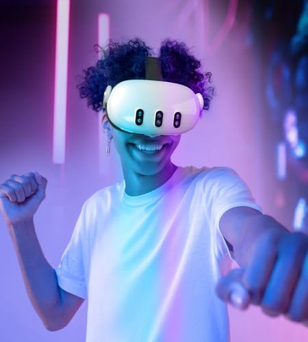 Sangle de tête de batterie compatible avec Meta Quest 3, Quest 3 - Réglable - 6000 mAh - Affichage numérique - Indicateur LED