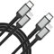ULIFTUS UBS C Lightning Kabel[2M, 2Pack], Nylon iPhone USB C Ladekabel Typ C PD Power Delivery Schnellladekabel für Apple iPhone14 13 12 11 Pro Max Xs Xr X 8 7 6 SE