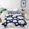 ANHOPE Baseball Bettwäsche Set 3 Teilig Sport Thema Bälle Bettbezug 200x200 cm + 2 Kissenbezug 80x80 cm Weich Microfaser Bettbezüge mit Reißverschluss Bettdeckenbezug für Kinder Jungen Mädchen