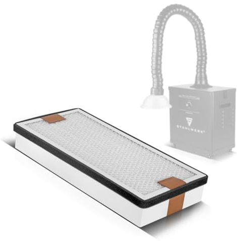 STAHLWERK Mittlerer HEPA Filter für Rauchabsaugung FE-210 ST Ersatzfilter | Luftfilter | Partikelfilter für Absauganlage | Rauchabsorber | Rauchabzug | Schweißrauch- und Lötabsaugung