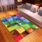 Kinderteppich Buntes Dreidimensionales Gitter - Kurzflor Teppich Kinderzimmer Spielteppich Antiallergen Und Extra Weich - Babyzimmer Teppiche Für Junge Und Mädchen Babyteppich 200 X 300 cm 0