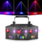 Discolicht Partylicht, T12, LED RGB Licht DJ Projektor Musikgesteuert DJ Disco Lichter, DMX Effektstrahler Für KTV Familientreffen Hochzeit Geburtstag Halloween Adventskalender