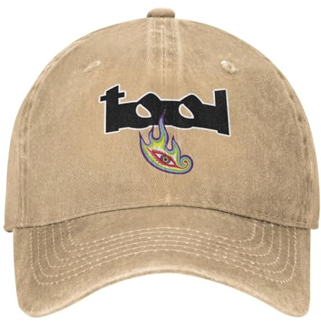 OAUMJIIL Unisex Tool Band Eyes 10000 Days Lateralus Inoculum Undertow Baseball Cap Vintage Distressed Cotton Dad Hat Adjustable