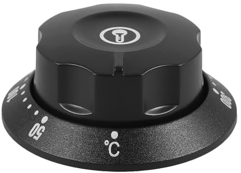 Mobestech Oven Knob Replacement Temperature Control Knob Thermostat for Electric Ovens Stove Heater