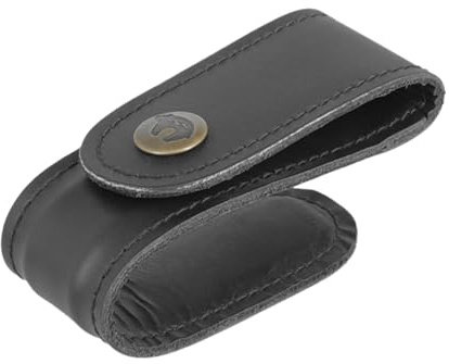 BEARPAW PRODUCTS Gürtelhalter für Bogen Bogensport Bogenschießen geeignet für Langbogen Jagdbogen Gürtel Halter Halterung für Holzbogen Zubehör für Bogenschießer aus Leder Schwarz