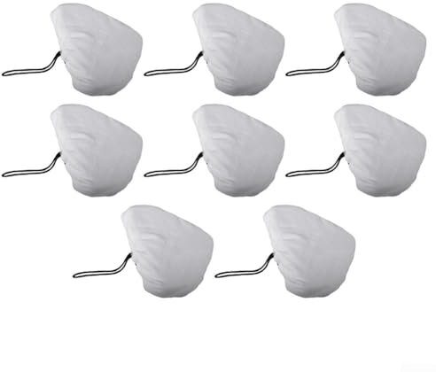 Panni in microfibra per scopa a vapore, confezione da 8 pezzi, compatibili con i principali modelli triangolari