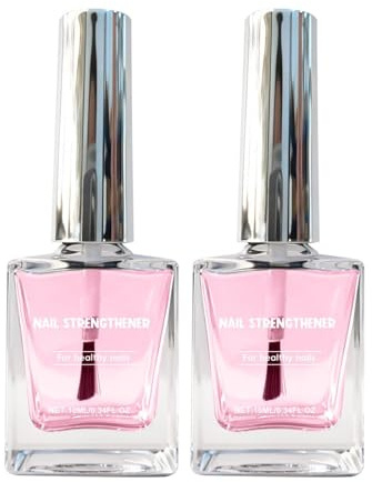 Nail Strengthener, Nail Care 8 in one Ridge Filling Strengthener Treatment, Nail Strengthener for Weak Nails, Air Dry Keratin Nourish Nail Care (2)