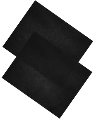KICHOUSE 2stücke Staubdichte Polyurethan Filtermatten für PC Gehäuse und Server Schränke Einfache Installation für Sommer und Computerlüfter