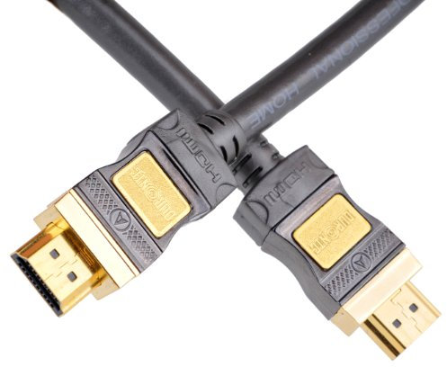 Duronic HDC50/2 High Speed HDMI 1.4 Cable Gold Plated 1.4 HDMI to HDMI Cable with Ethernet Ideal for PS3, Plasma TVs, LCD and LED TVs, 3D and HD TVs and Sky