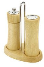 Tescoma, Set di macina Pepe e saliera con Supporto