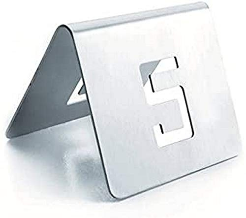LACOR 61095 Tischnummernschild 6 x 5 cm 1-12-teilig | Langlebiges Profi-Utensil; entwickelt für optimale Leistung und schnelle, unkomplizierte Reinigung in der Spülmaschine