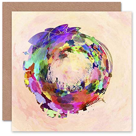 Wee Blue Coo CARD GREETING LITTLE WORLD CITY SKYLINE SYDNEY GIFT
