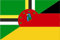 U24 Aufkleber Dominica-Deutschland Flagge Fahne 30 x 20 cm Autoaufkleber Sticker