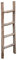 Biscottini Handtuchleiter Holz 100x7x29 cm | Handtuchhalter stehend Badezimmer und Schlafzimmer | Holzleiter deko