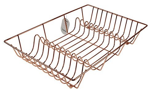 APOLLO Housewares Dish Drainer, Copper, 10 x 33 x 48 cm, 7050