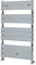 Milano Lustro Chrome Flat Panel Heated Towel Rail - 1000mm x 600mm