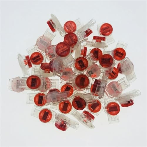 FMN-Verbindung, kein Logo, 50 Stück, Crimpverbindung, K1, K2, K3, K4, K5, wasserdichte Verkabelung, Ethernet-Kabel, Telefonkabelschuhe K3