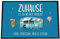4youDesign Personalisierte Fußmatte -Zuhause ist da wo wir parken, 40 x 60- mit Namen – rutschfest, für innen (Zuhause ist da wo wir parken, 40 x 60 cm)