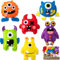 WATINC 6 Monster Sewing Kit Nähsets für Kinder Jungle Animal Filz Nähzeug Wild Tier Anfänger Nähpaket Kreative Indoor Aktivität der Schüler DIY Art Craft Geschenk für Jungen Mädchen