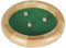 K-S-S Große Würfelarena aus Buchenholz ca. 30 cm Durchmesser auch für Seniorenbecher ! Würfelbretter/Arena/Würfelteller