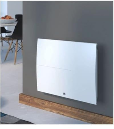 Radiateur chaleur douce Ténérife horizontal blanc 1500W