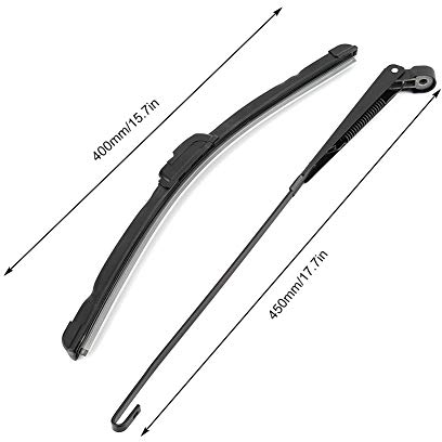 Escobilla De Limpiaparabrisas, Acouto Utv Kit De Repuesto Universal De Escobilla De Limpiaparabrisas Manual Manual