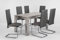 byLIVING Esszimmertisch Nepal/Beton-Optik grau/kompakter Küchentisch 140 cm breit/Esstisch Melaminharz beschichtet / 18 mm Dicke Tischplatte / 140 x 80, H 75 cm