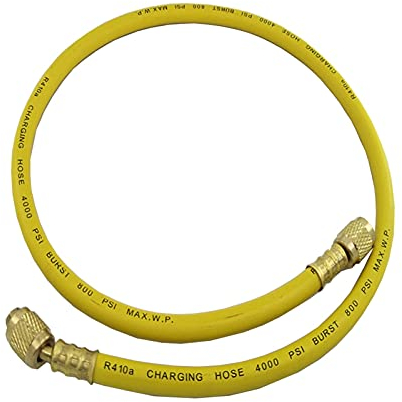 AC Vacuum Pump Exhaust Manifolds Air Conditioning Add Fluoride Tube High Pressure Freon Pipe Refrigerator Liquid Add Fluorine Hose Air Conditioner Parts 36‘’410A AC Charging Kit